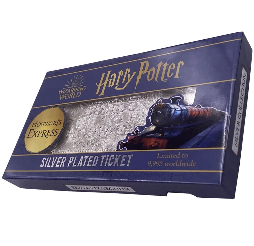 Hogwarts Express Silver Plated Limited Edition Ticket - GeekCore