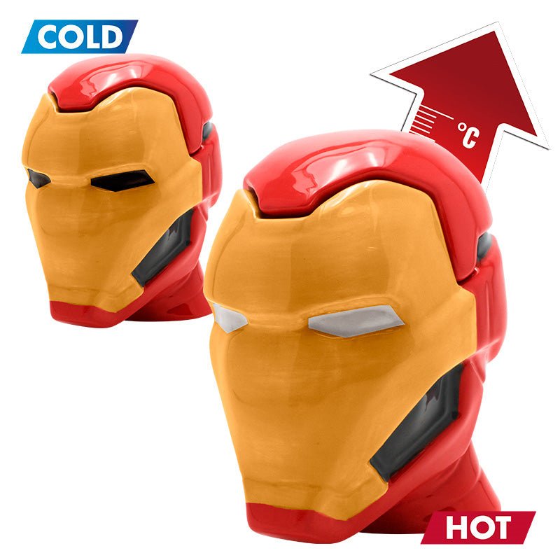 Iron Man 3D Heat Changing Mug - GeekCore