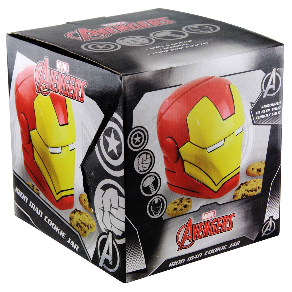 Iron Man Ceramic Cookie Jar - GeekCore
