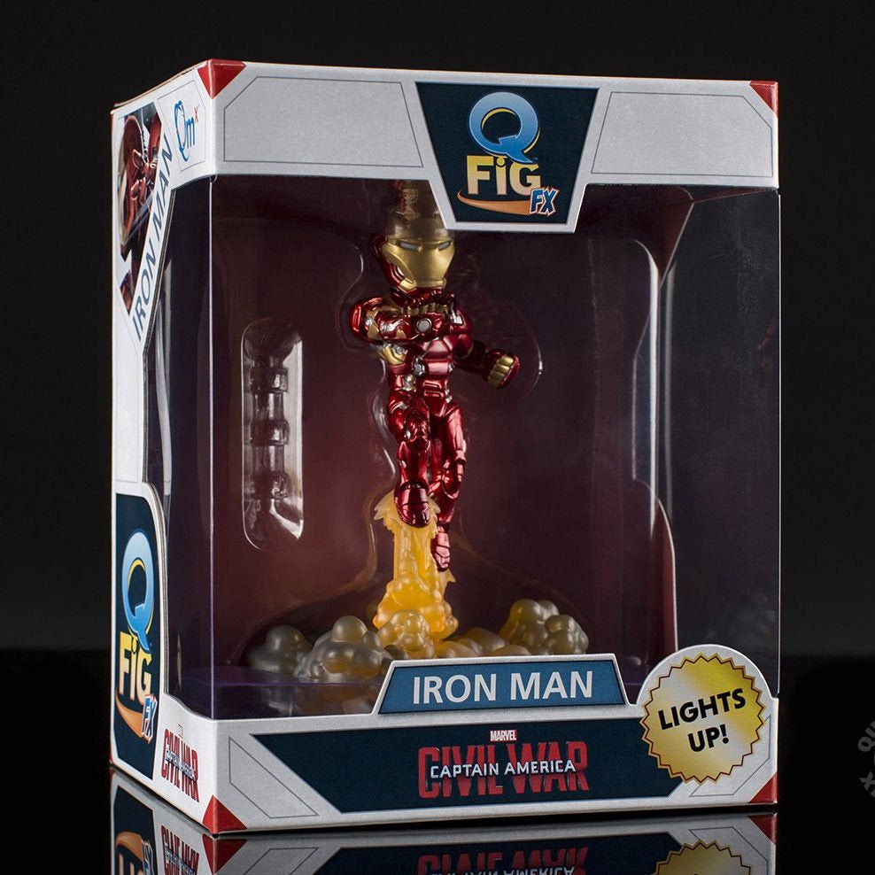 Iron Man Light - Up Q - Fig Diorama - GeekCore