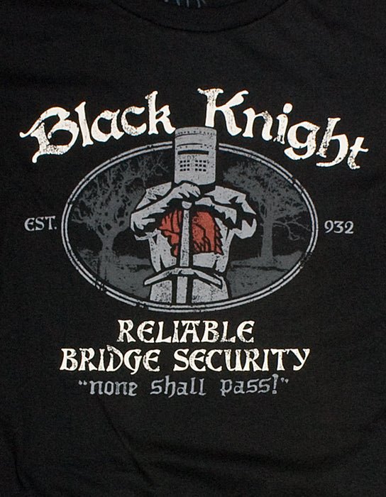 Jinx Black Knight Bridge Security Men's T - Shirt - GeekCore