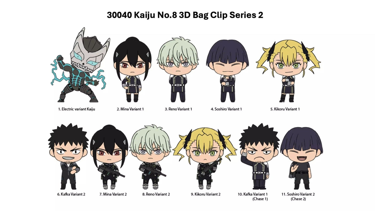 Kaiju No. 8 Series 2 Blind Bag Mystery Bag Clip - GeekCore
