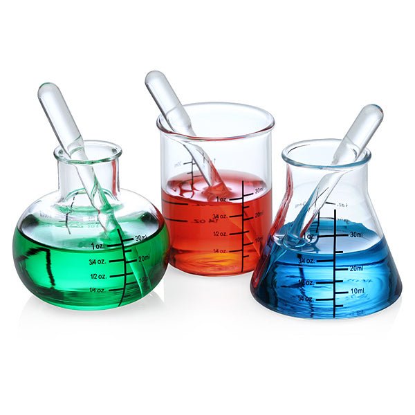Imm Lab Shot Glass Laboratory Shot Glasses – GeekCore