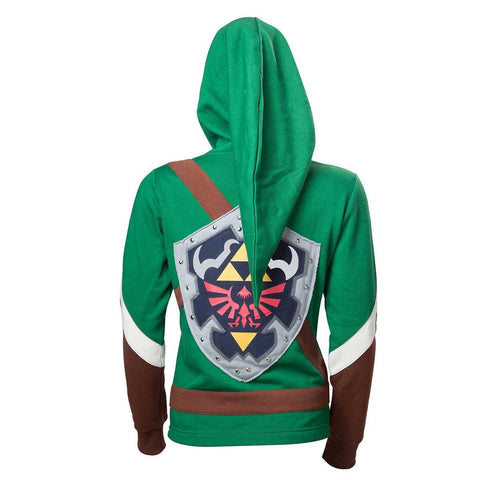 Breath Of Zelda Zipper Hoodie Legend Of Zelda Girl's Link Cosplay