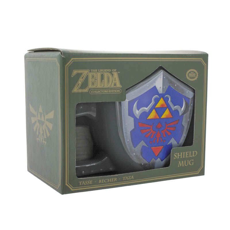 Legend of Zelda Hylian Shield 3D Mug - GeekCore