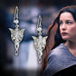 Lord of the Rings Sterling Silver Arwen Evenstar Earrings - GeekCore