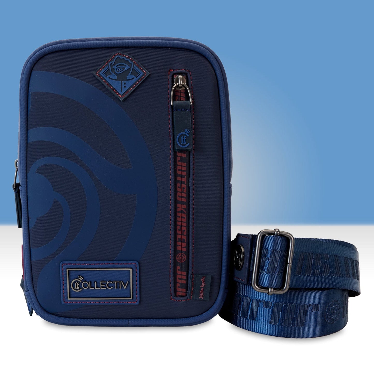 Loungefly Collectiv x Jujutsu Kaisen The Influencer Convertible Crossbody Bag - GeekCore