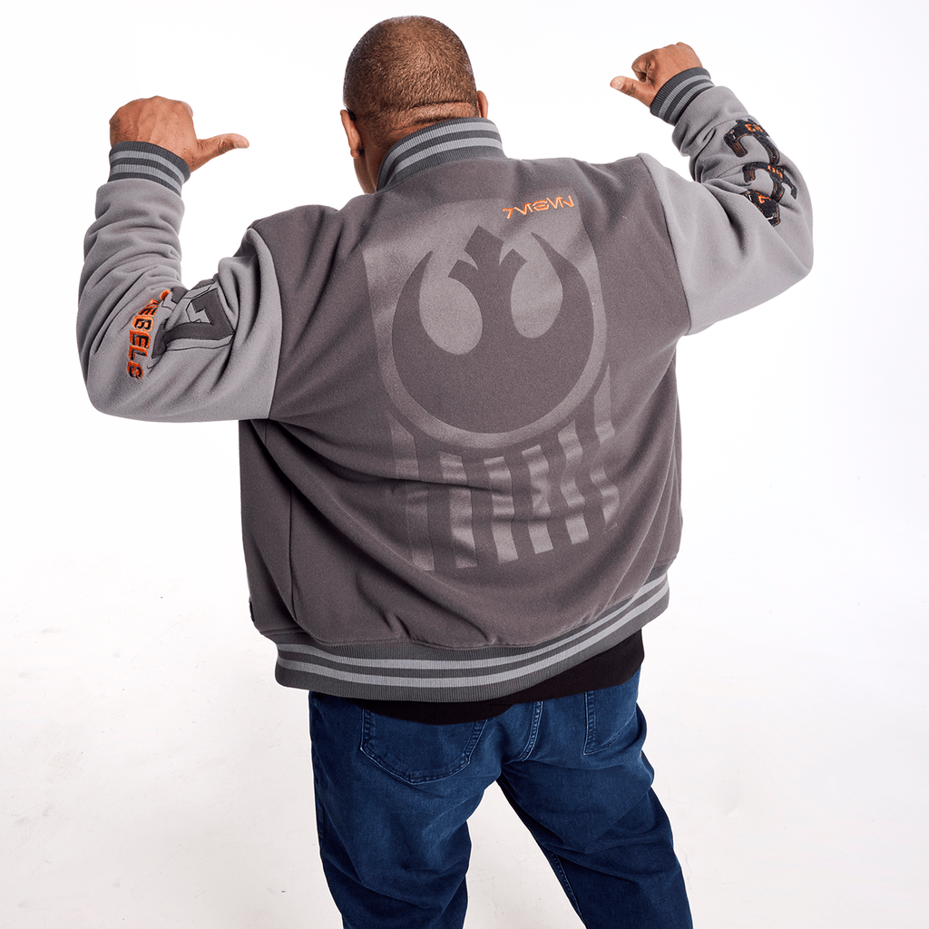 Loungefly Collectiv x Star Wars Rebel Alliance Varsity Jacket - GeekCore