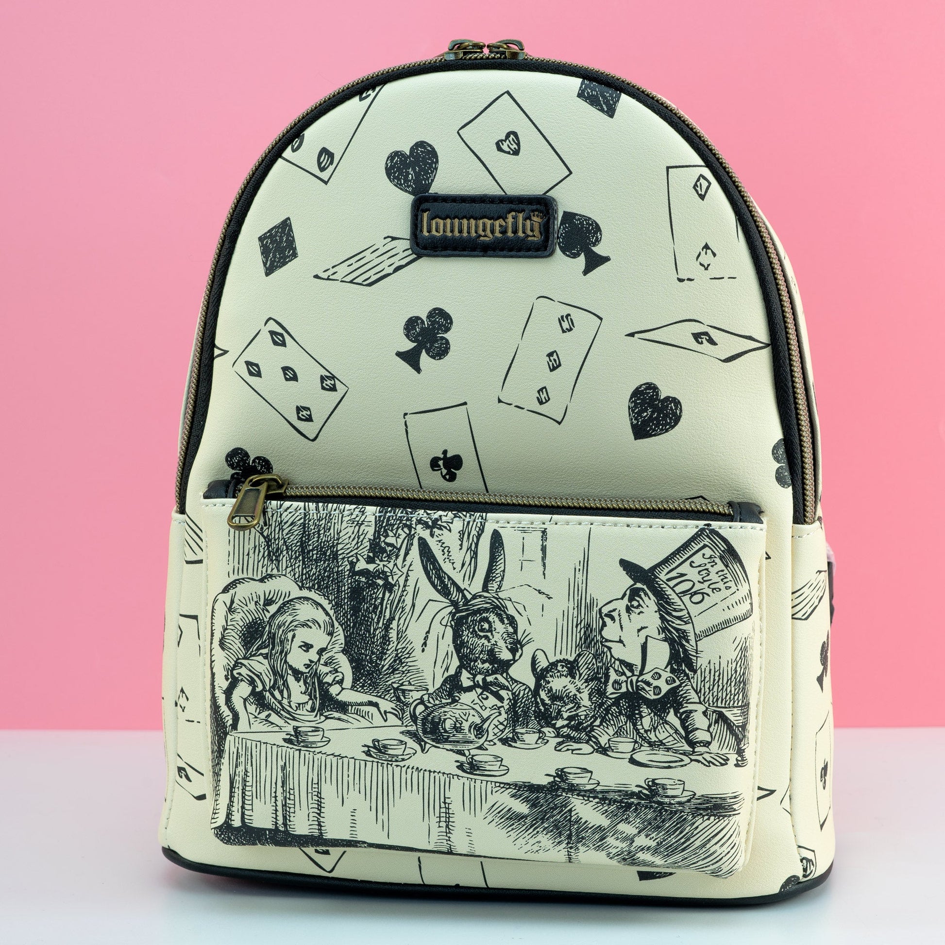 alice in wonderland mini backpack Loungefly Originals Alice in Wonderland Tea Party Mini Backpack – GeekCore