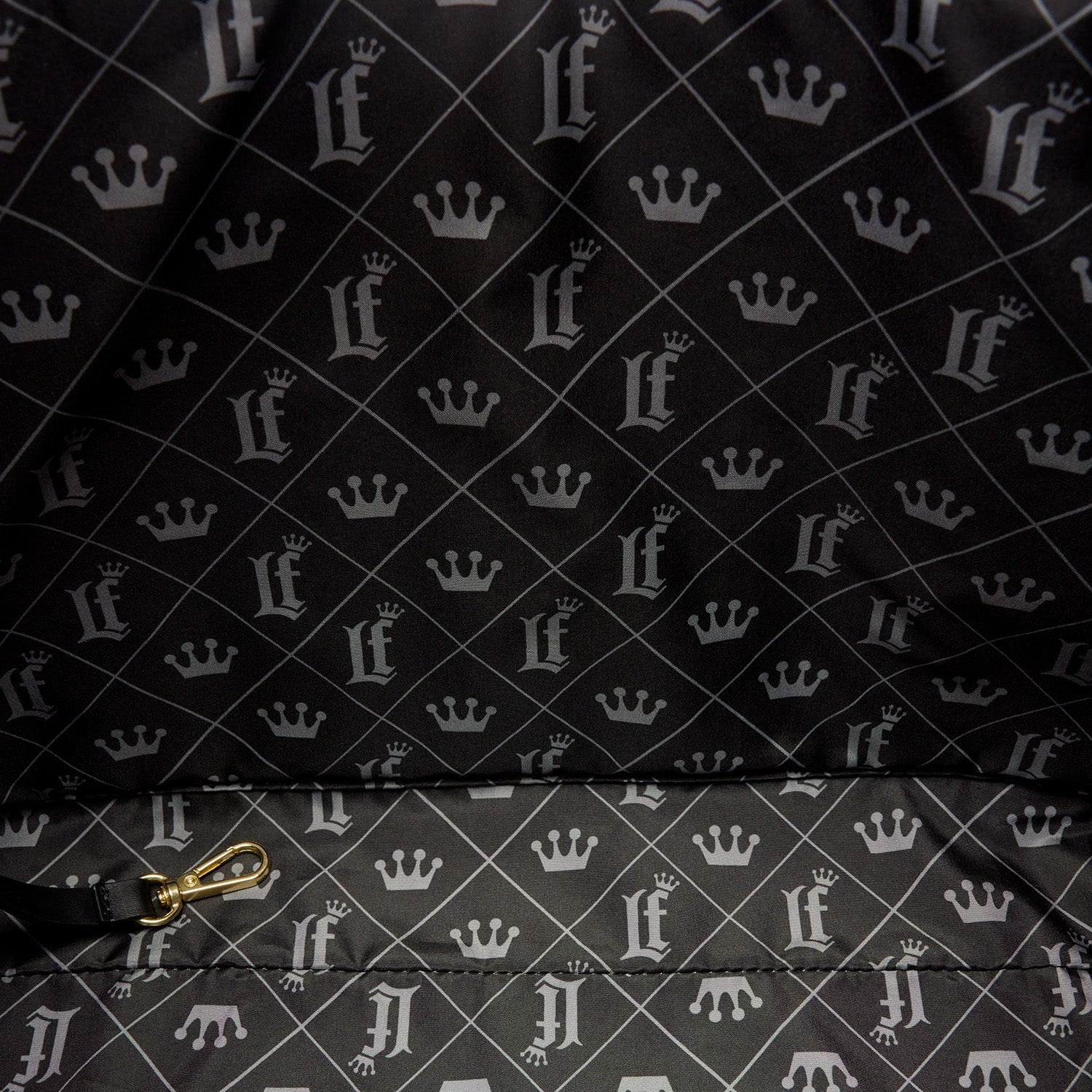 Loungefly Originals Black Quilted Pin Trader Convertible Tote Bag - GeekCore