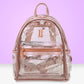 Loungefly Originals Clear Floral Mini Backpack - GeekCore