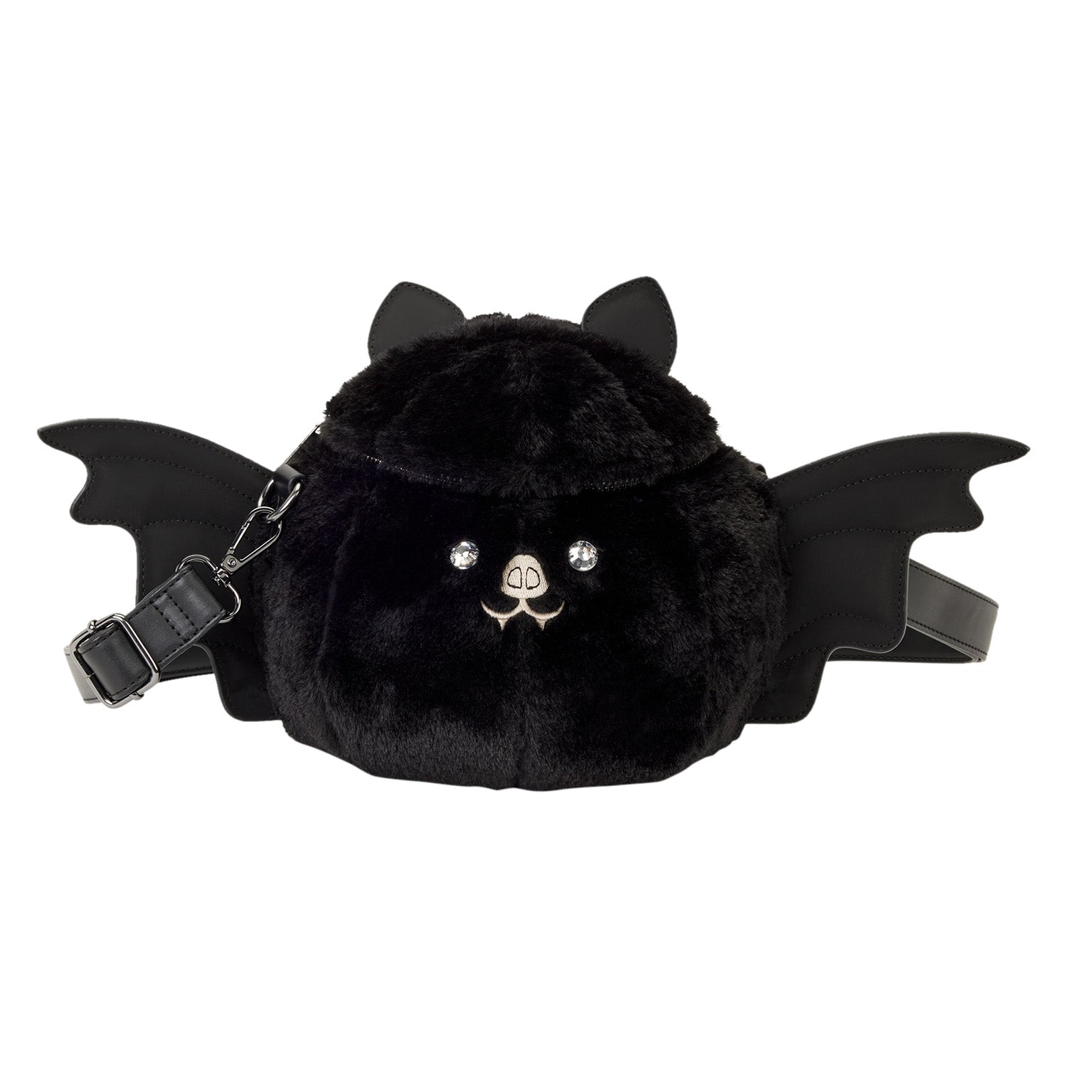 Loungefly Originals Figural Bat Crossbody Bag - GeekCore