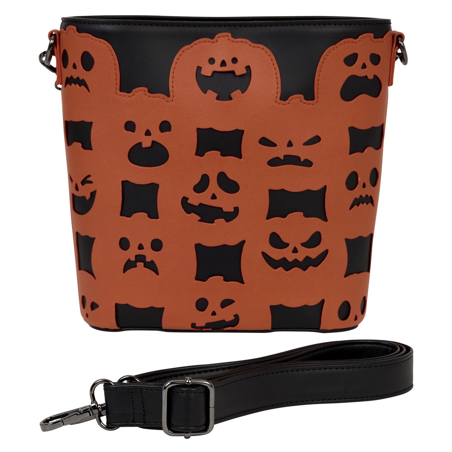 Loungefly Originals Figural Pumpkin Crossbody Bag - GeekCore