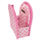 Loungefly Pink Checkerboard Light - Up Mini Backpack Insert Organizer - GeekCore