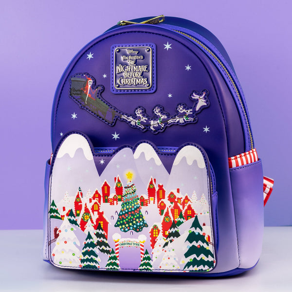 Loungefly The Nightmare Before Christmas- Santa Jack in Christmastown Backpack Loungefly The Nightmare Before Christmas - Santa Jack in  main image 4