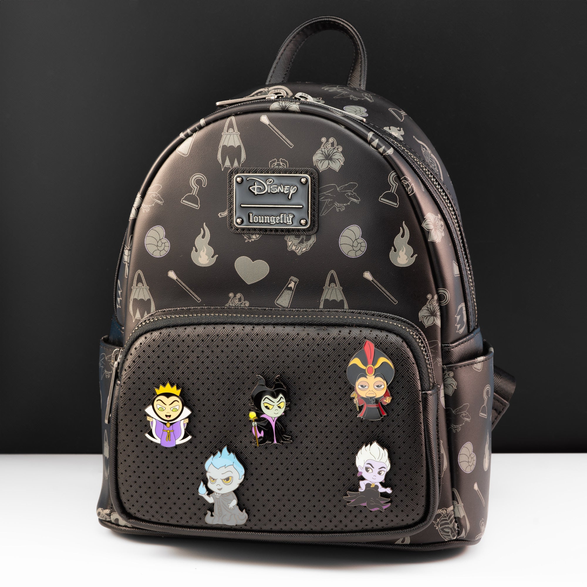 Loungefly x Disney Villains Pin Trader Mini Backpack – GeekCore