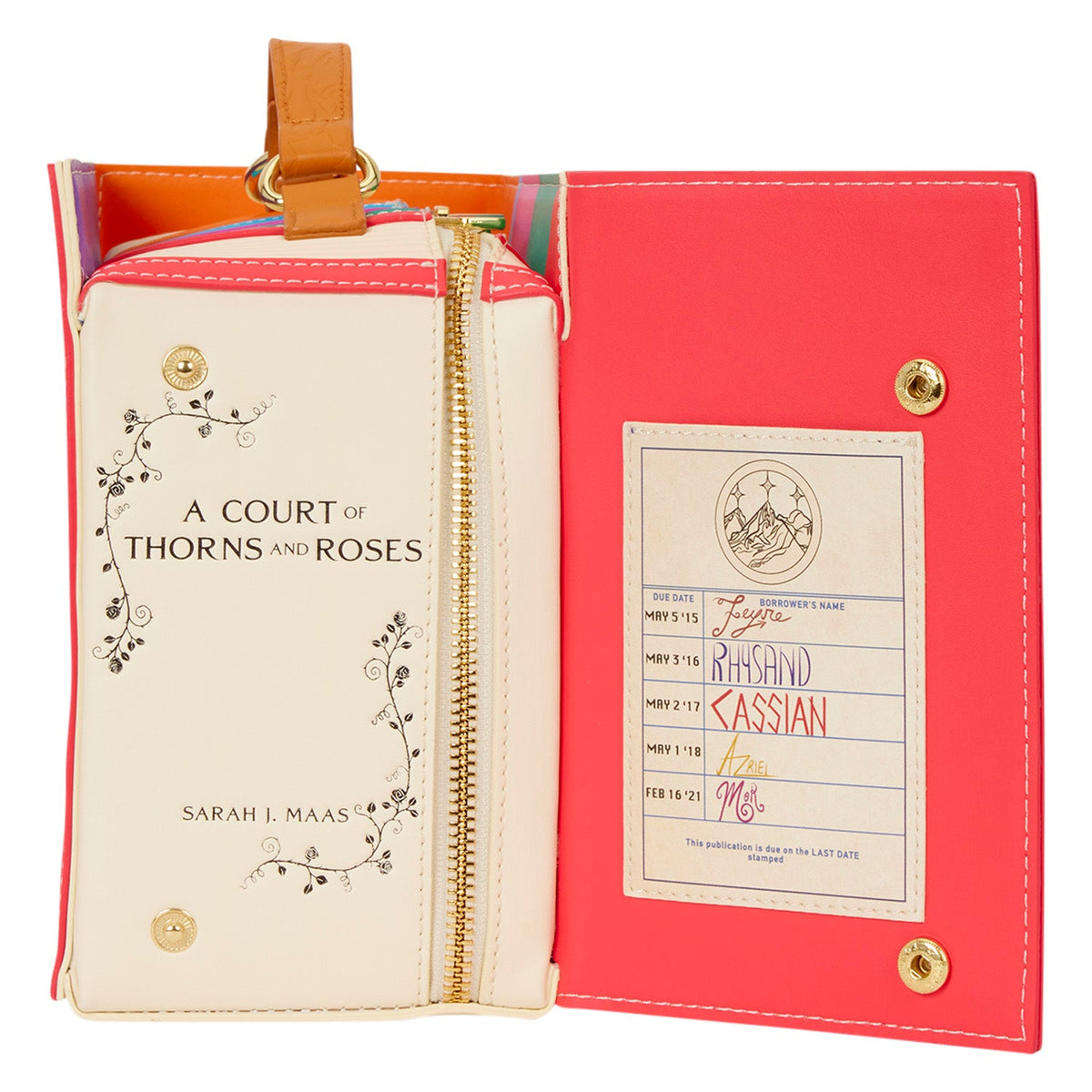 Loungefly x ACOTAR Book Series Figural Crossbody Bag - GeekCore