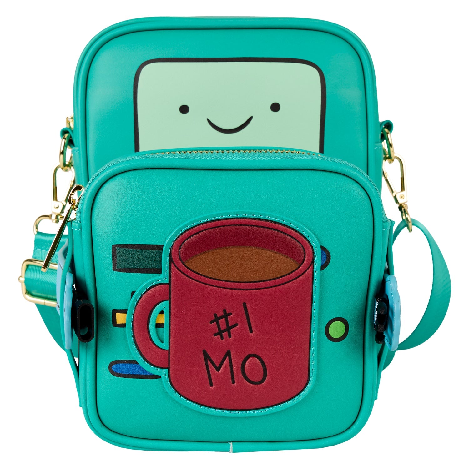 Loungefly x Adventure Time BMO Crossbuddies Bag - GeekCore