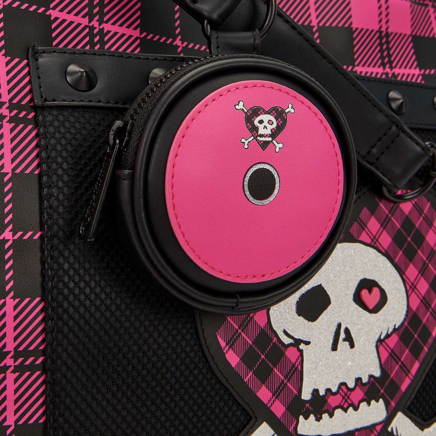 Loungefly x Avril Lavigne Logo Tote Crossbody Bag with Coin Bag - GeekCore