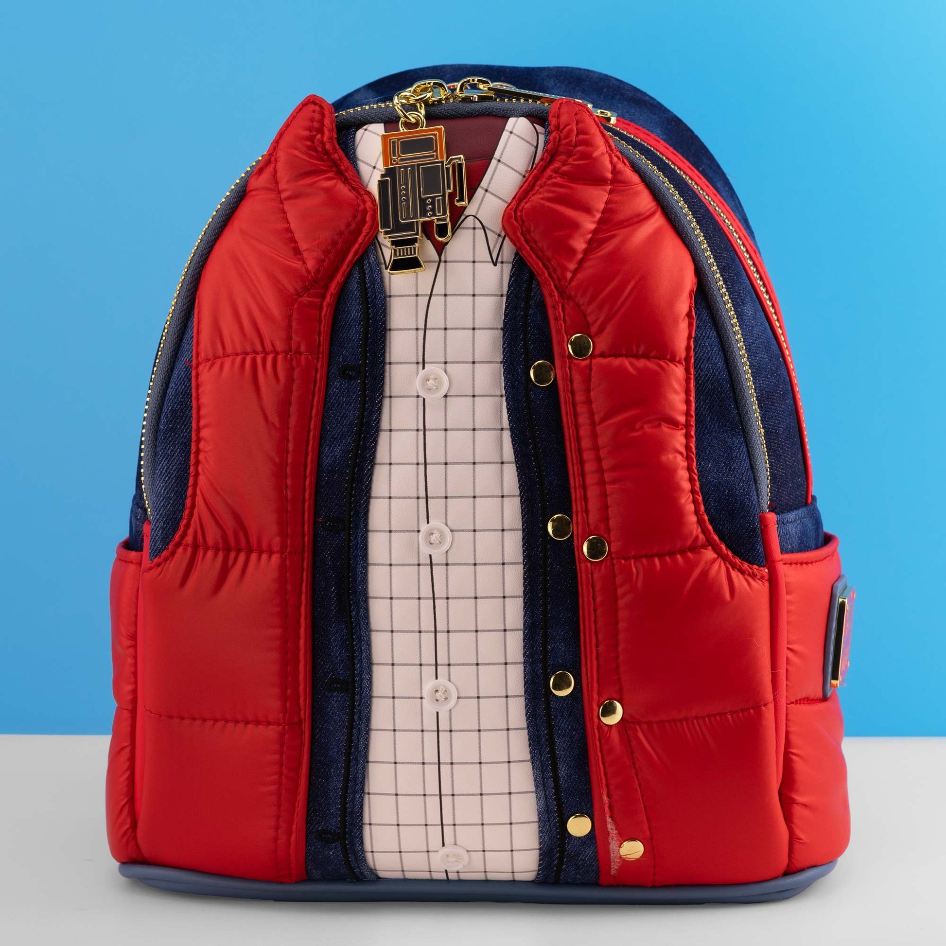 Loungefly x Back To The Future Marty Mcfly Cosplay Mini Backpack - GeekCore
