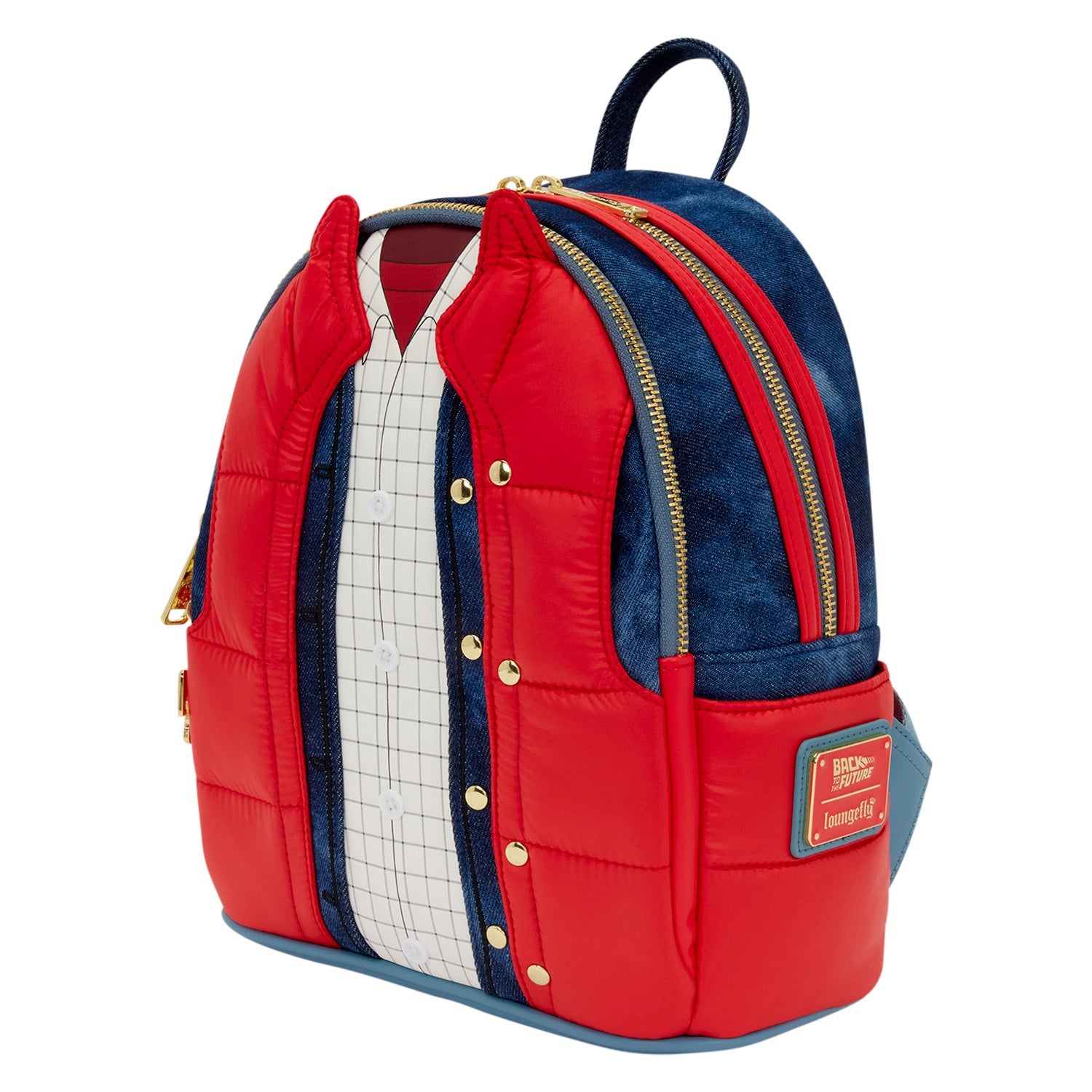 Loungefly x Back To The Future Marty Mcfly Cosplay Mini Backpack - GeekCore