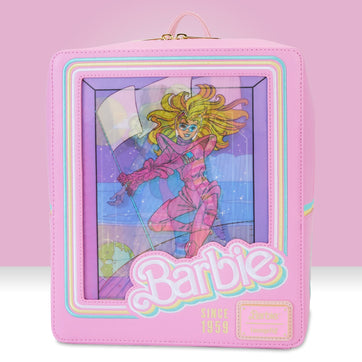 Loungefly x Barbie Doll Box Triple Lenticular Mini Backpack - GeekCore