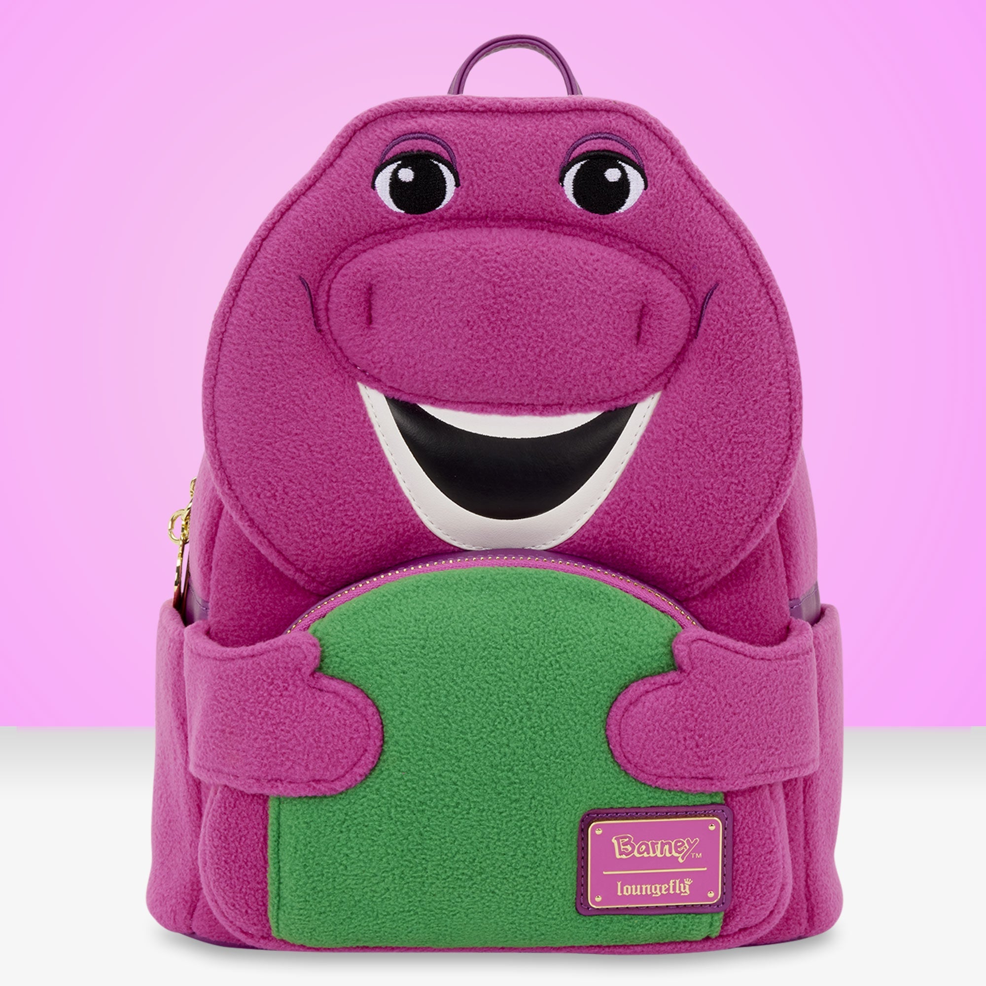 Loungefly x Barney Cosplay Mini Backpack – GeekCore