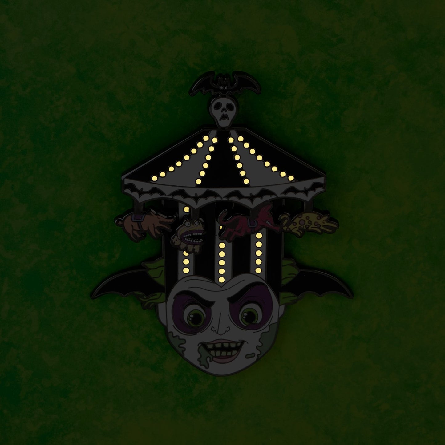 Loungefly x Beetlejuice Carousel Hat Sliding 3" Collector Box Pin - GeekCore