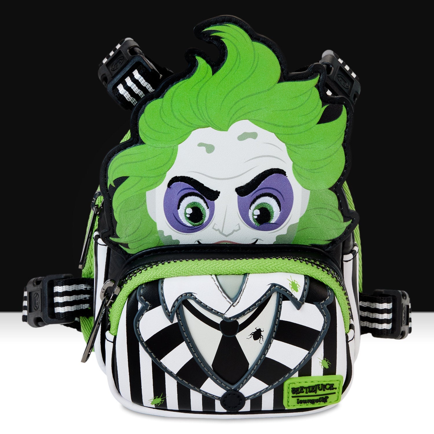 Loungefly x Beetlejuice Cosplay Mini Backpack Dog Harness - GeekCore