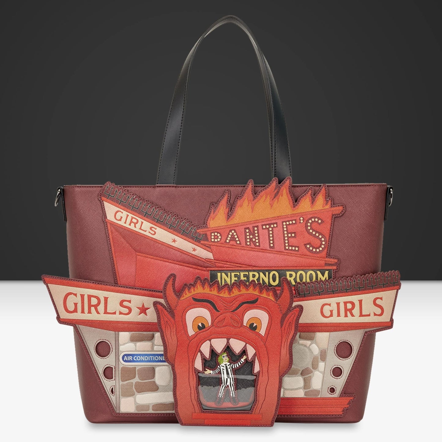 Loungefly x Beetlejuice Dante's Inferno Room Tote Bag - GeekCore