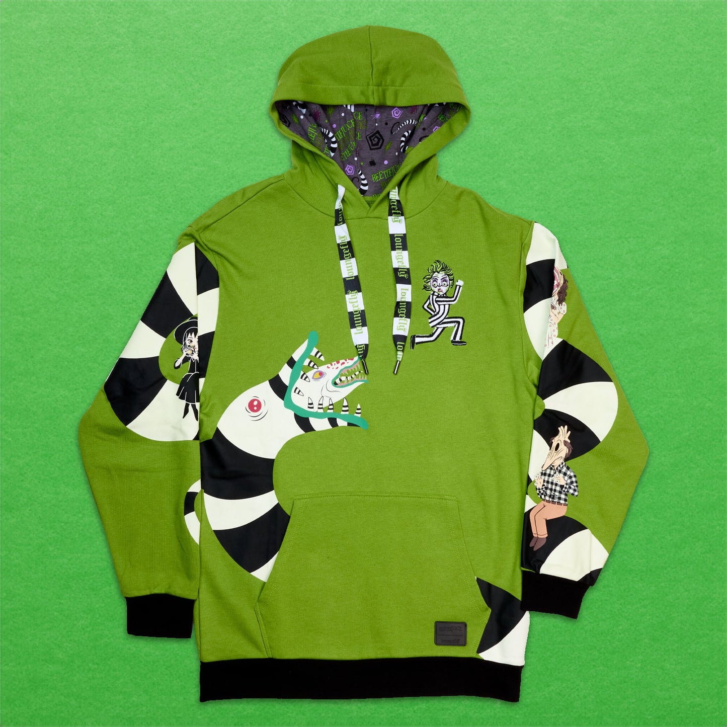 Loungefly x Beetlejuice Unisex Hoodie - GeekCore