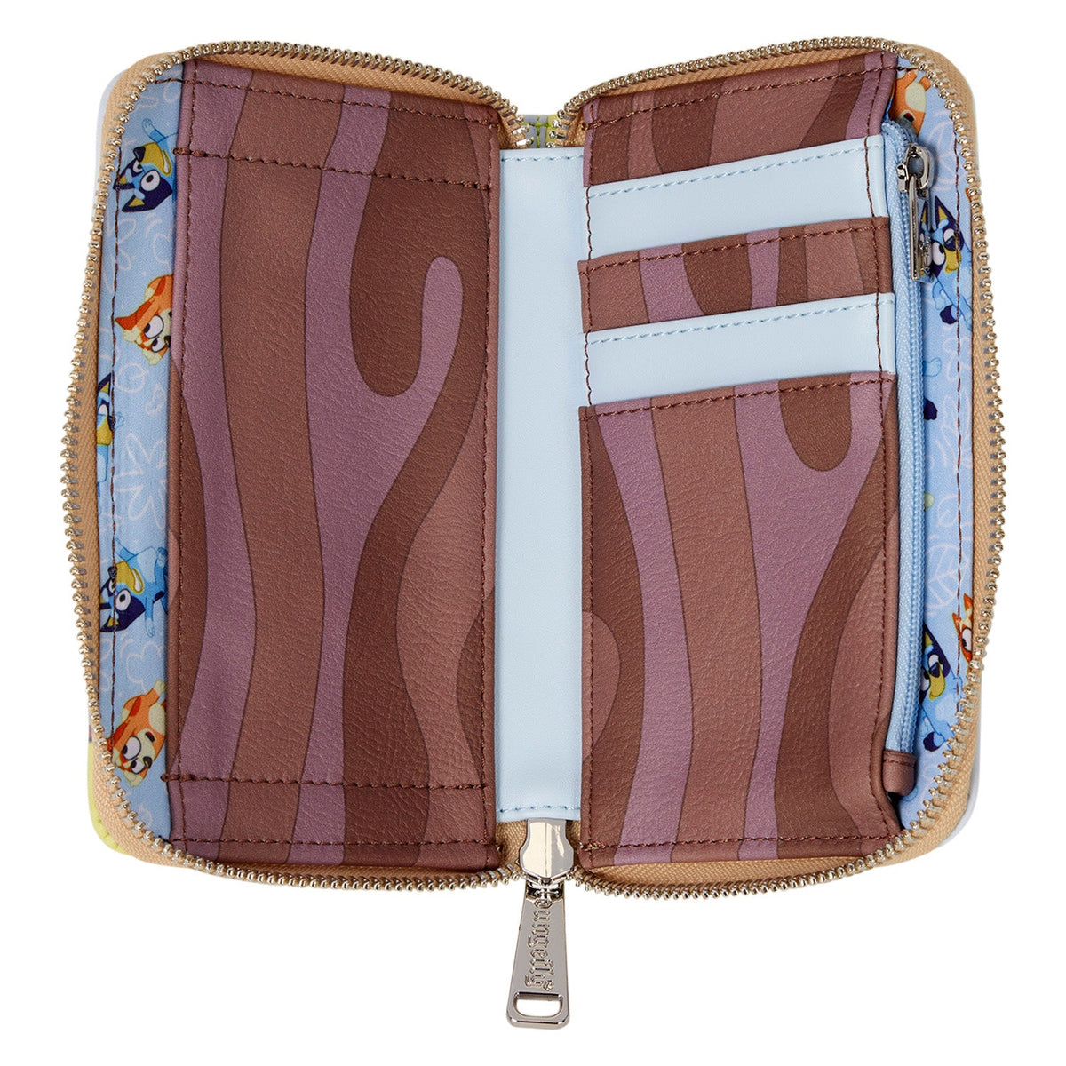 Loungefly x Bluey Zip Around Wallet - GeekCore