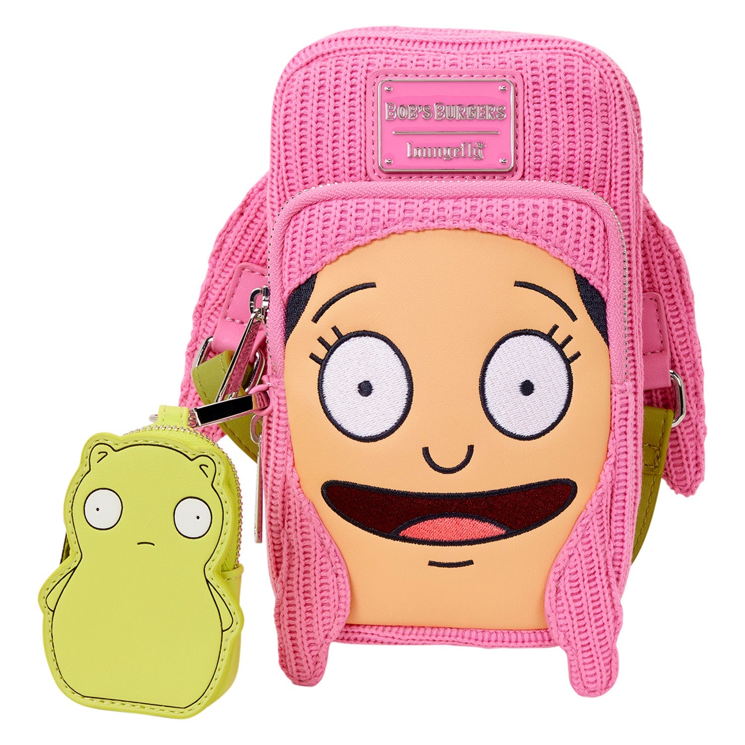 Loungefly x Bob's Burgers Louise Cosplay Crossbody Bag With Coin Bag - GeekCore