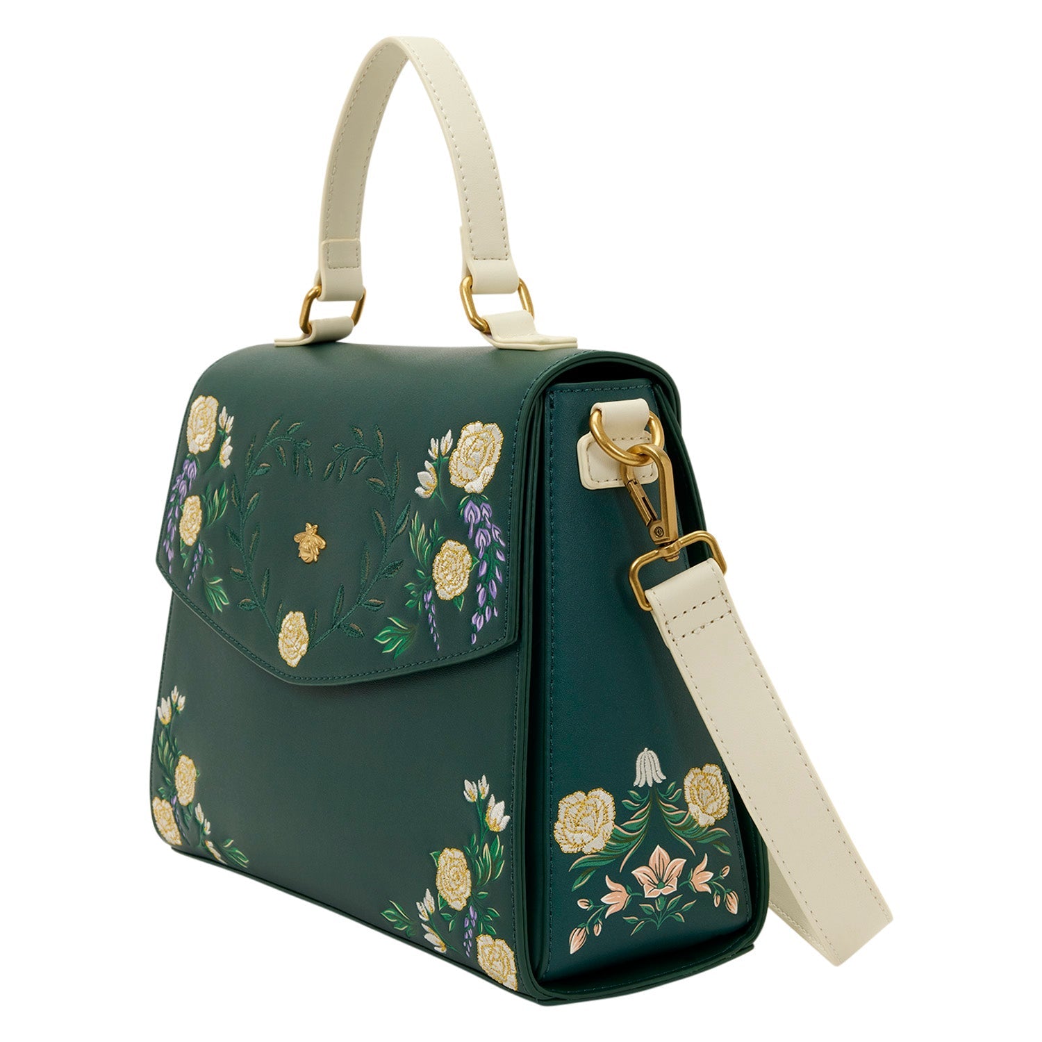 Loungefly x Bridgerton Floral Crossbody Bag - GeekCore