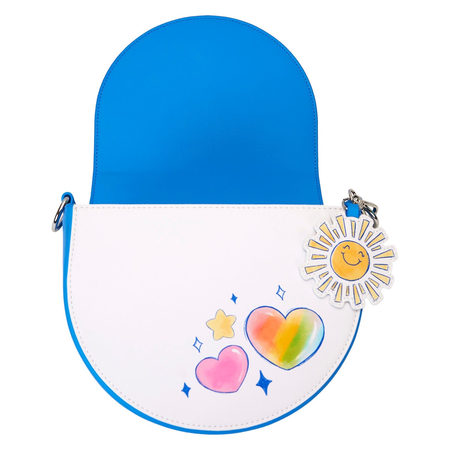 Loungefly x Care Bears Rainbow Handle Crossbody Bag - GeekCore