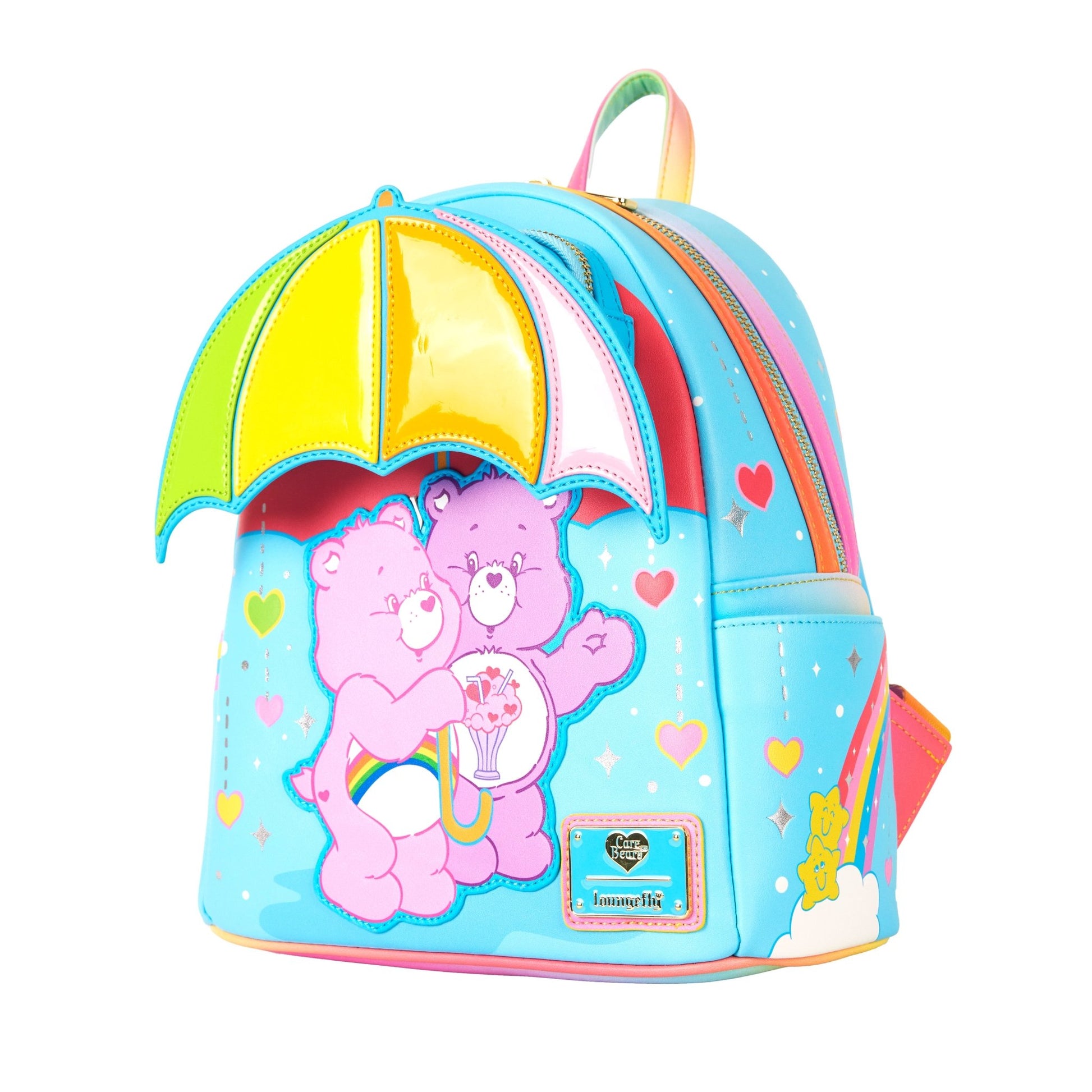 Loungefly x Care Bears Rainbow Mini Backpack - GeekCore