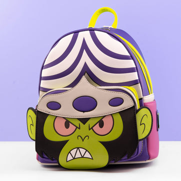Loungefly x Cartoon Network Powerpuff Girls Mojo Jojo Cosplay Mini Backpack - GeekCore