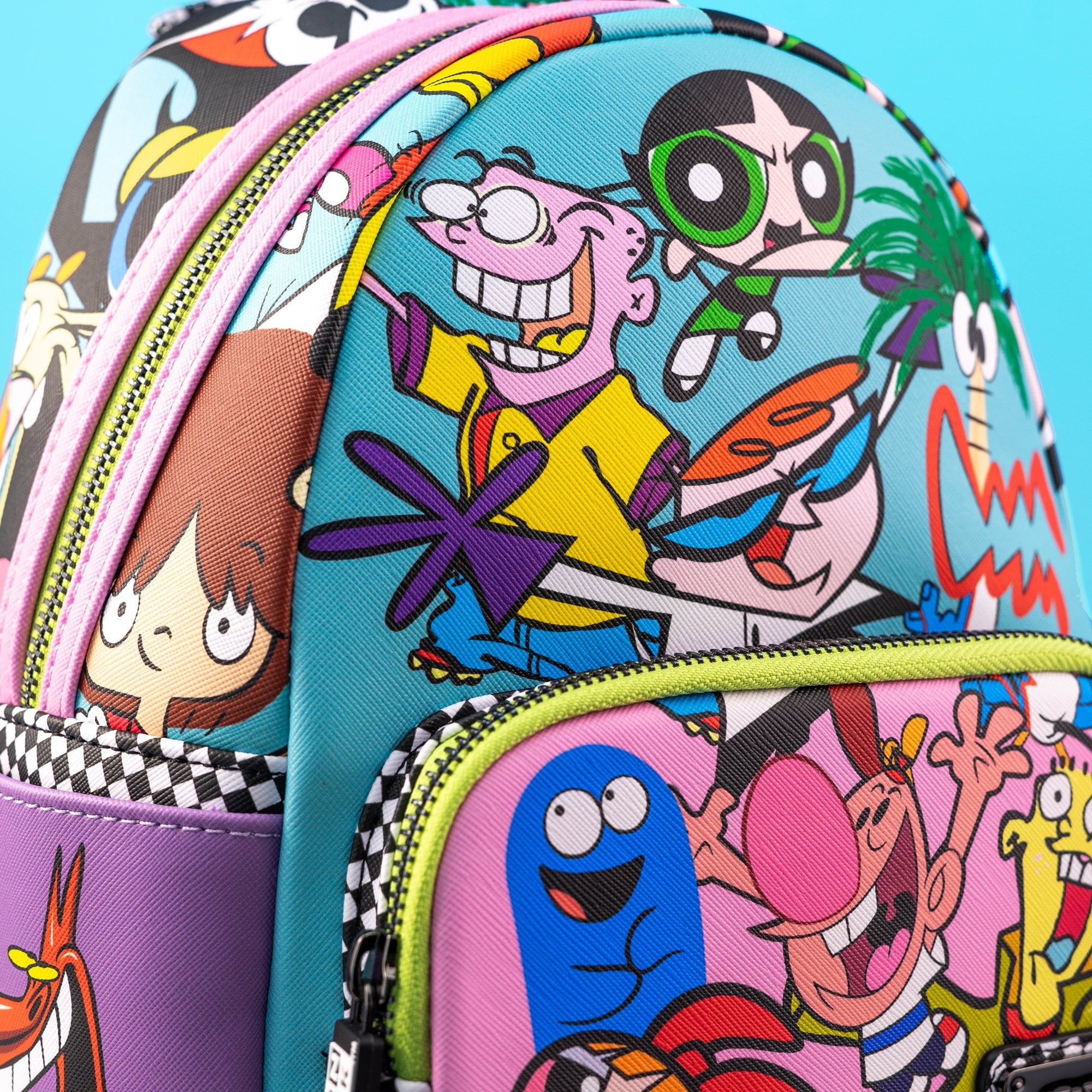 cartoon network retro collage mini backpack Loungefly LF Lounge VIP Mini Mochila Loungefly Cartoon Network