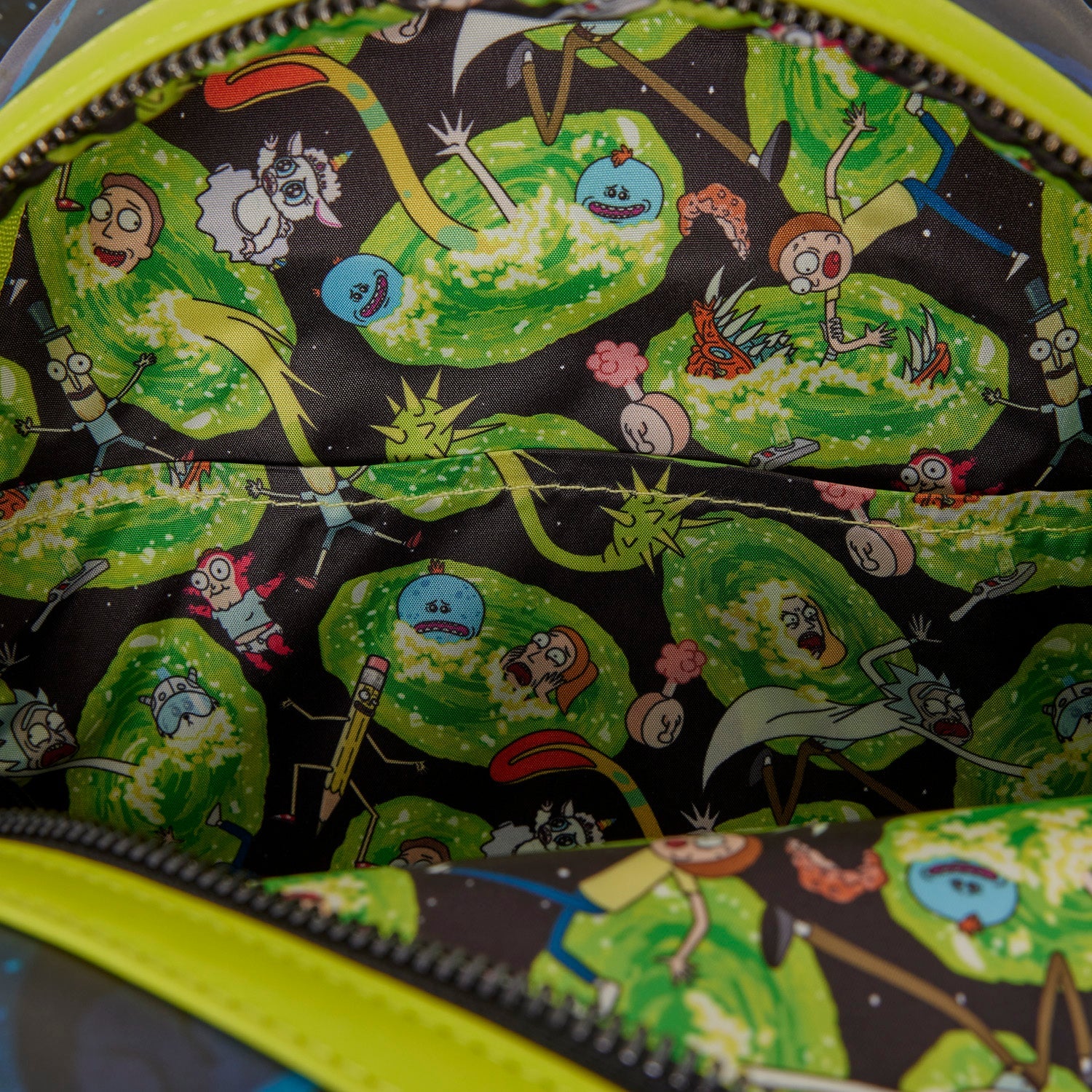 Loungefly x Cartoon Network Rick and Morty Space Cruiser Mini Backpack - GeekCore