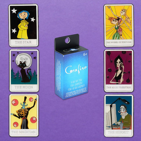 Loungefly x Coraline Character Tarot Cards Blind Box Mystery Pin - GeekCore