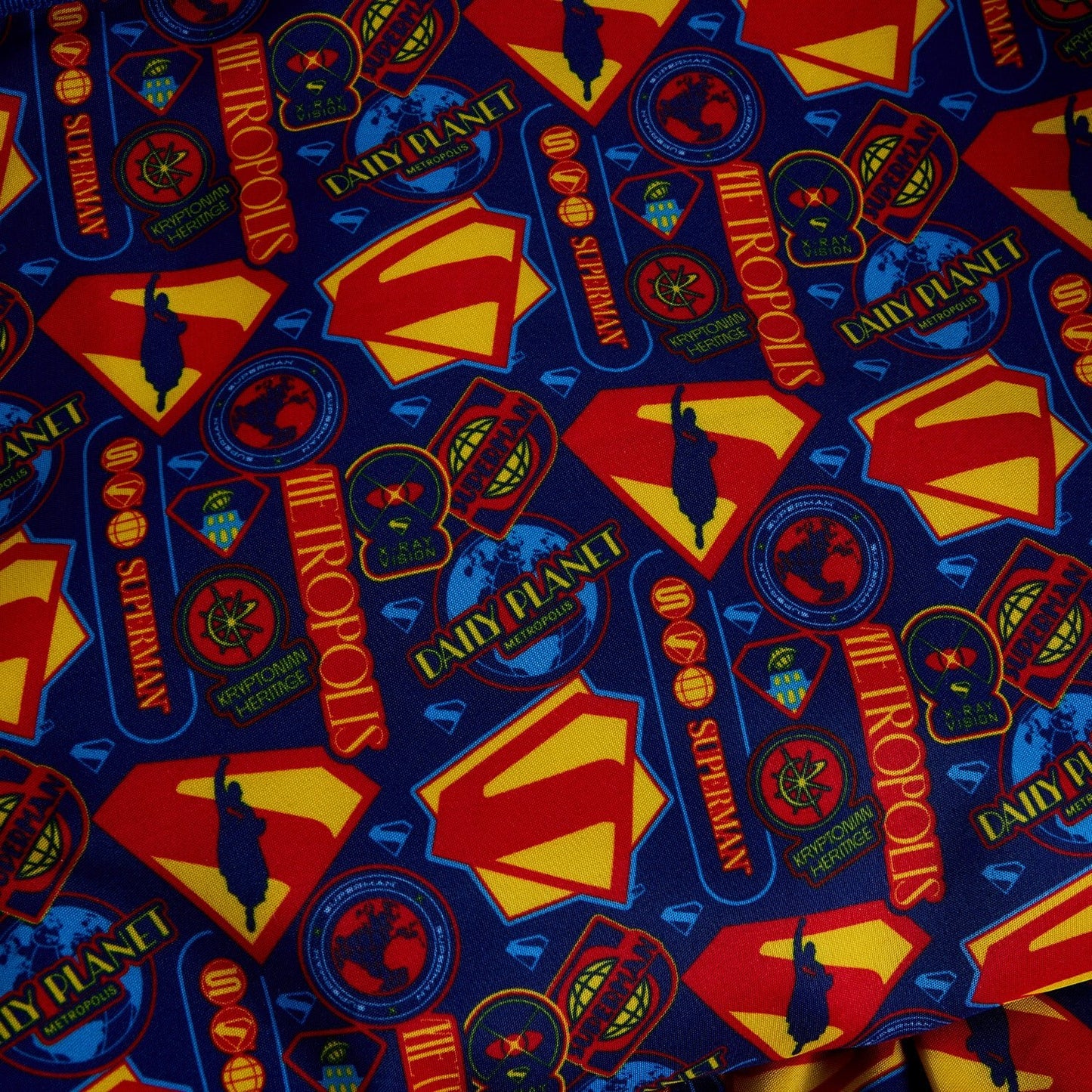 Loungefly x DC Comics Superman Nylon Full - Size Backpack - GeekCore