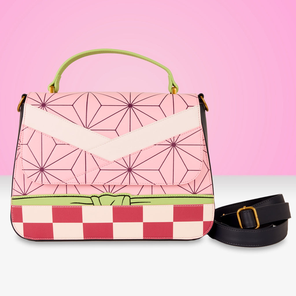 Loungefly x Demon Slayer Nezuko Kamado Cosplay Crossbody Bag - GeekCore