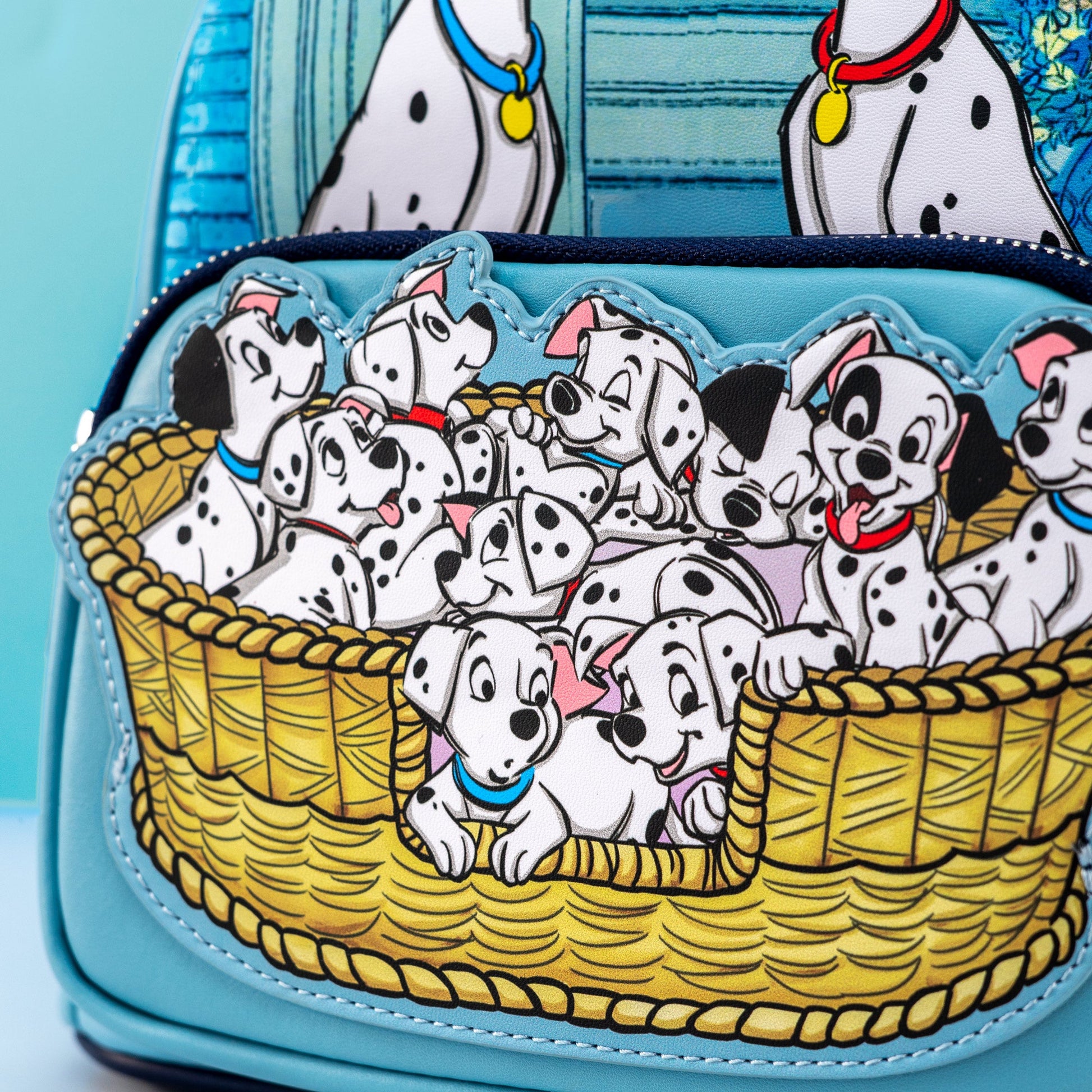 Loungefly x Disney 101 Dalmatians Puppy Basket Mini Backpack GeekCore Loungefly x Disney 101 Dalmatians Puppy Basket Mini Backpack GeekCore
