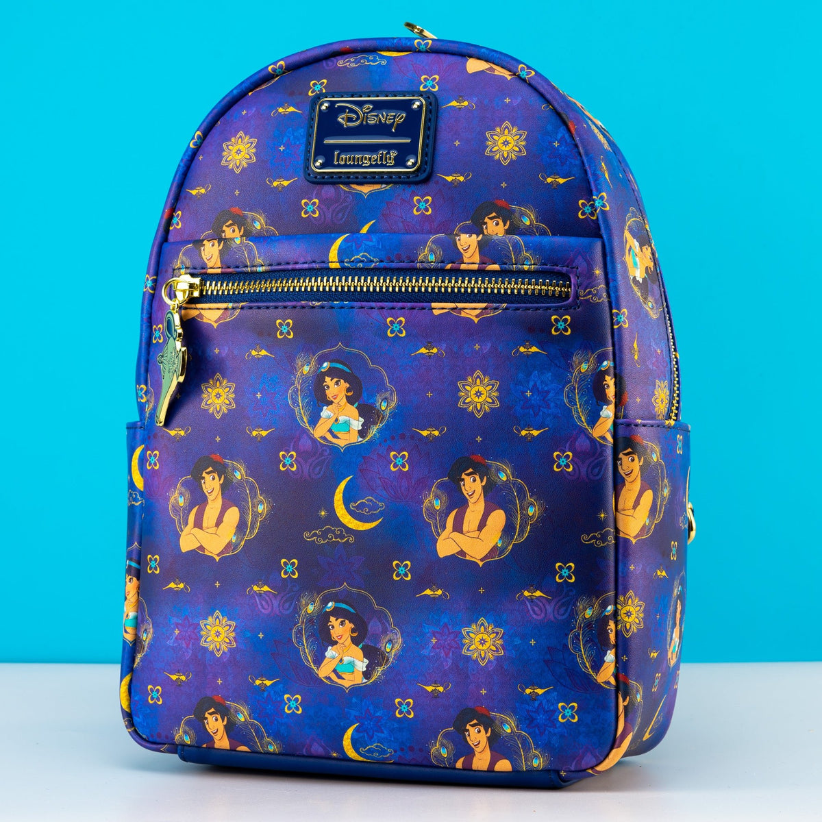 Loungefly x Disney Aladdin Princess Jasmine and Aladdin Print Mini Bac ...