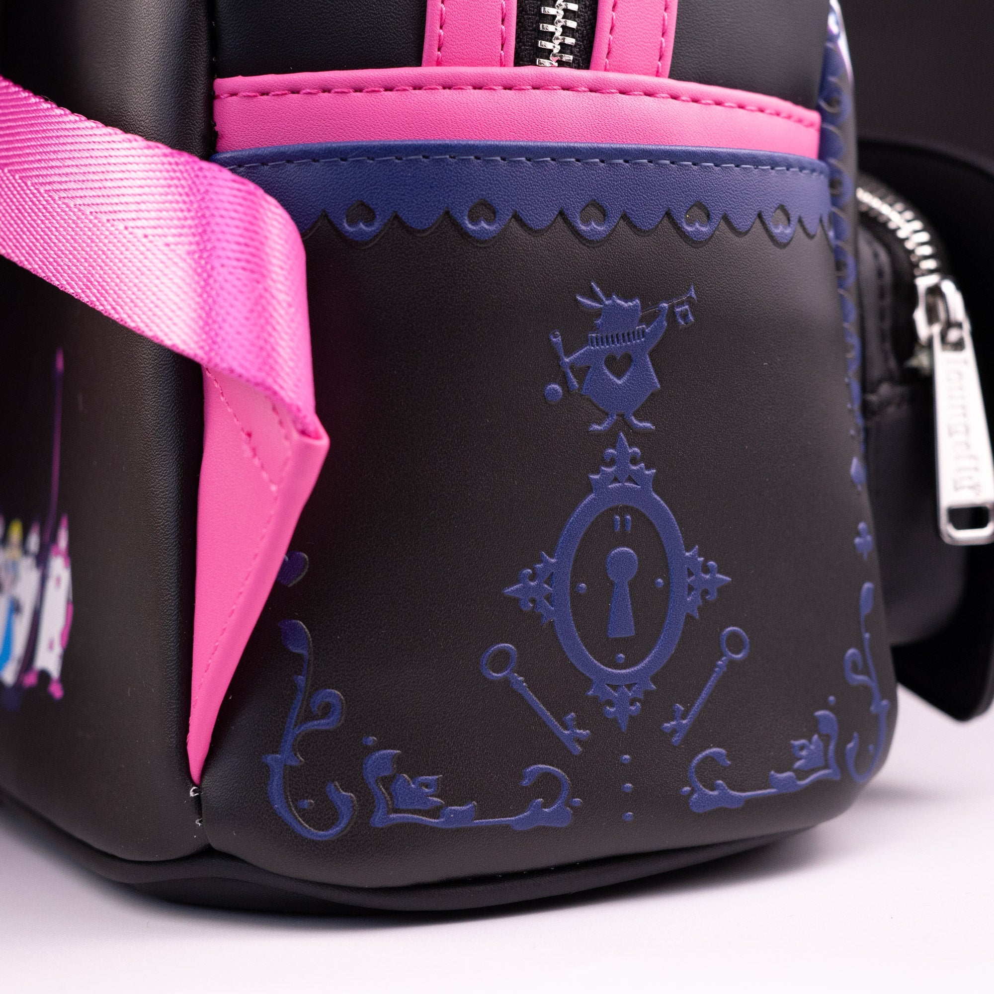 Loungefly x Disney Alice in Wonderland Character Playing Cards Mini Backpack - GeekCore