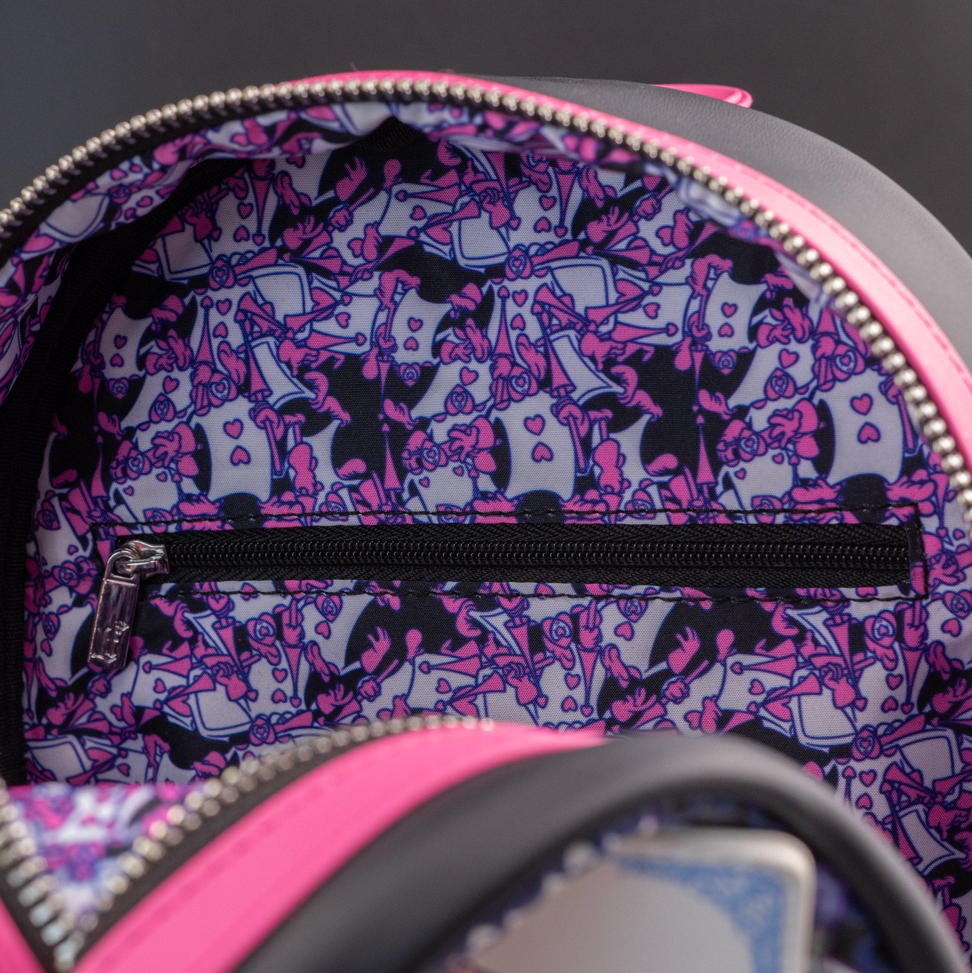 Loungefly x Disney Alice in Wonderland Character Playing Cards Mini Backpack - GeekCore