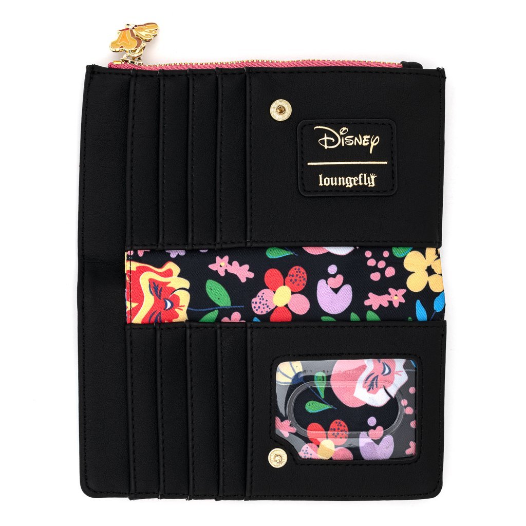 Loungefly X Disney Alice in Wonderland Flowers Print Purse - GeekCore