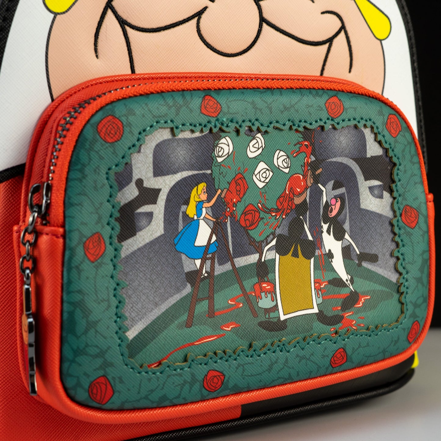 Loungefly x Disney Alice in Wonderland Queen of Hearts Mini Backpack - GeekCore
