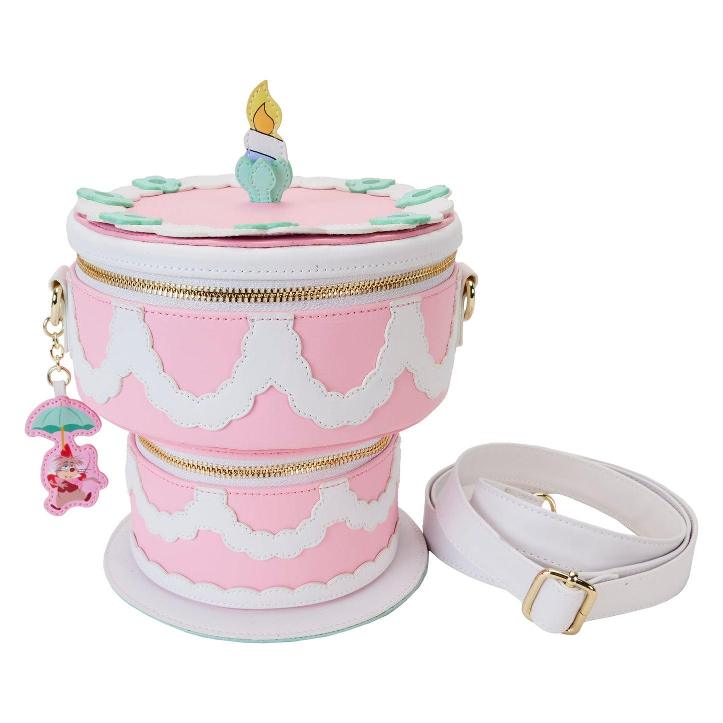 Loungefly x Disney Alice in Wonderland Unbirthday Cake Crossbody Bag - GeekCore