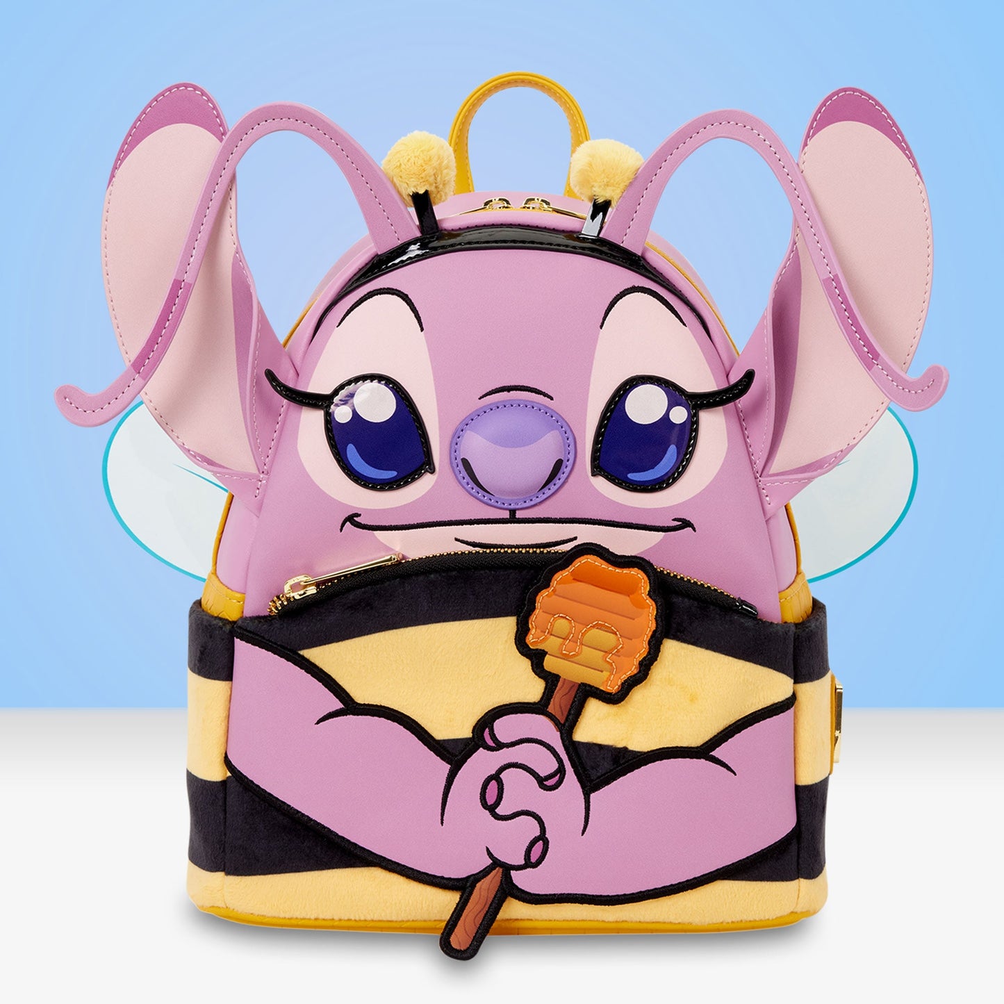 Loungefly x Disney Angel Bumblebee Costume Cosplay Mini Backpack - GeekCore